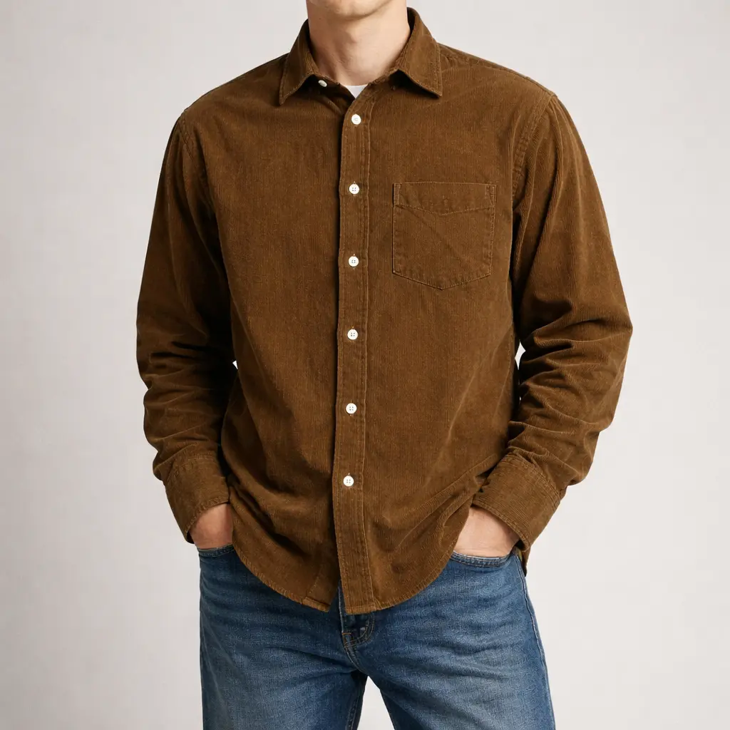 پیراهن کبریتی مردانه H&M استوک اورجینال -سایز S - استوک  مارکباز