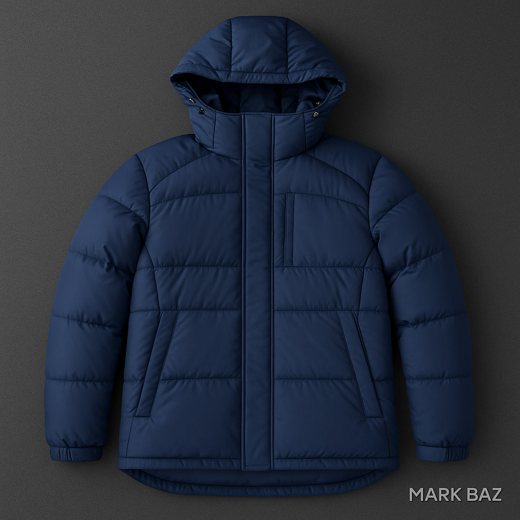 کاپشن پف‌دار مردانه BANGBANG JEANS کره‌ای |اورجینال استوک اورجینال