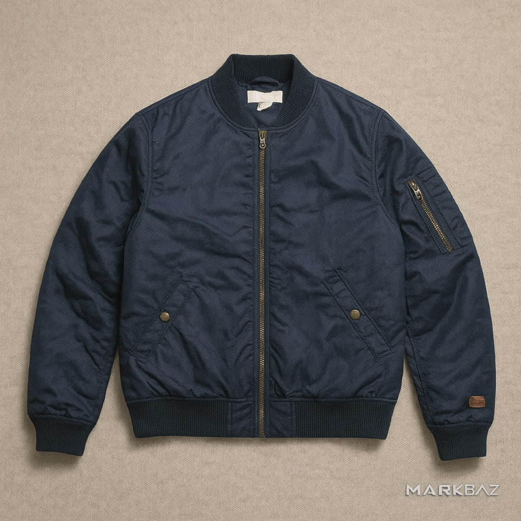 کاپشن خلبانی مردانه H&M L.O.G.G اورجینال – | استوک مارکباز