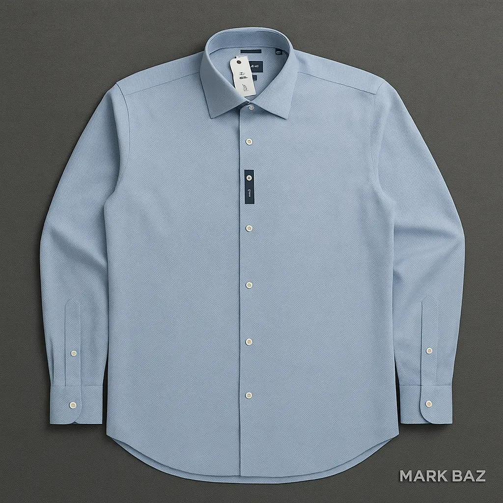 پیراهن مردانه اورجینال MOSS 1851 اسلیم‌فیت – 100٪ نخی، | استوک مارک‌باز