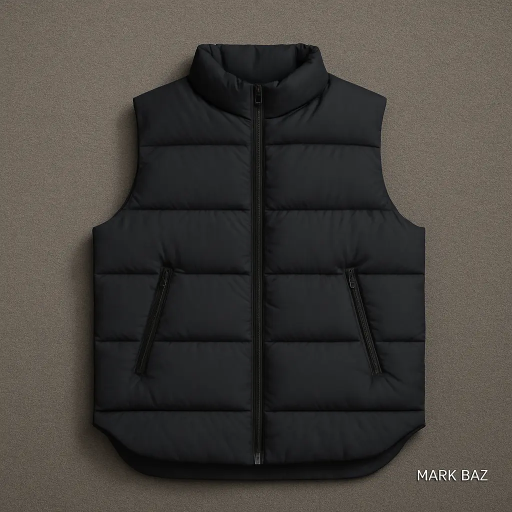 جلیقه پفی BE-HOT مردانه – سبک، گرم | استوک مارک باز