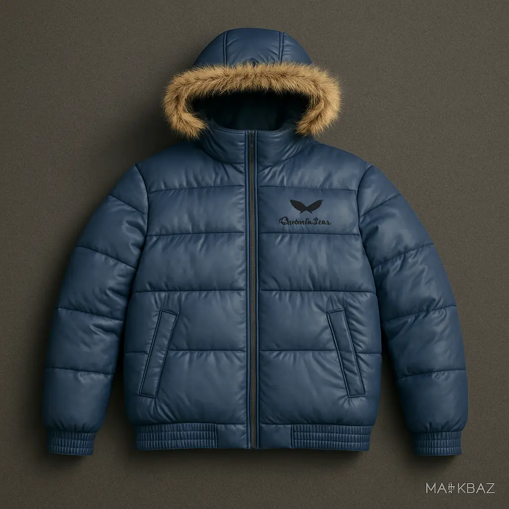 کاپشن پفی کره‌ای Omphalos؛ پر طبیعی |  اورجینال استوک مارکباز