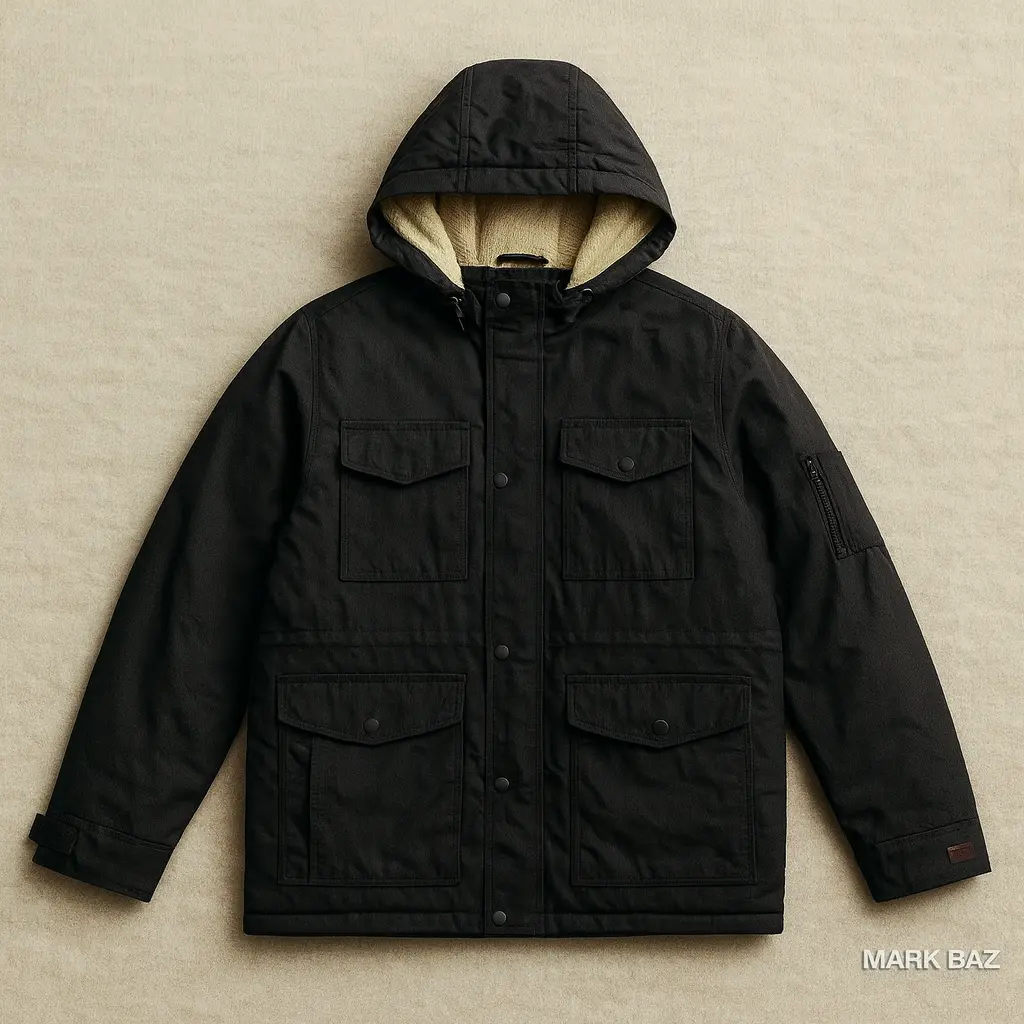 کاپشن استوک اورجینال OLD NAVY مردانه با آستر پشمی | استوک مارکباز