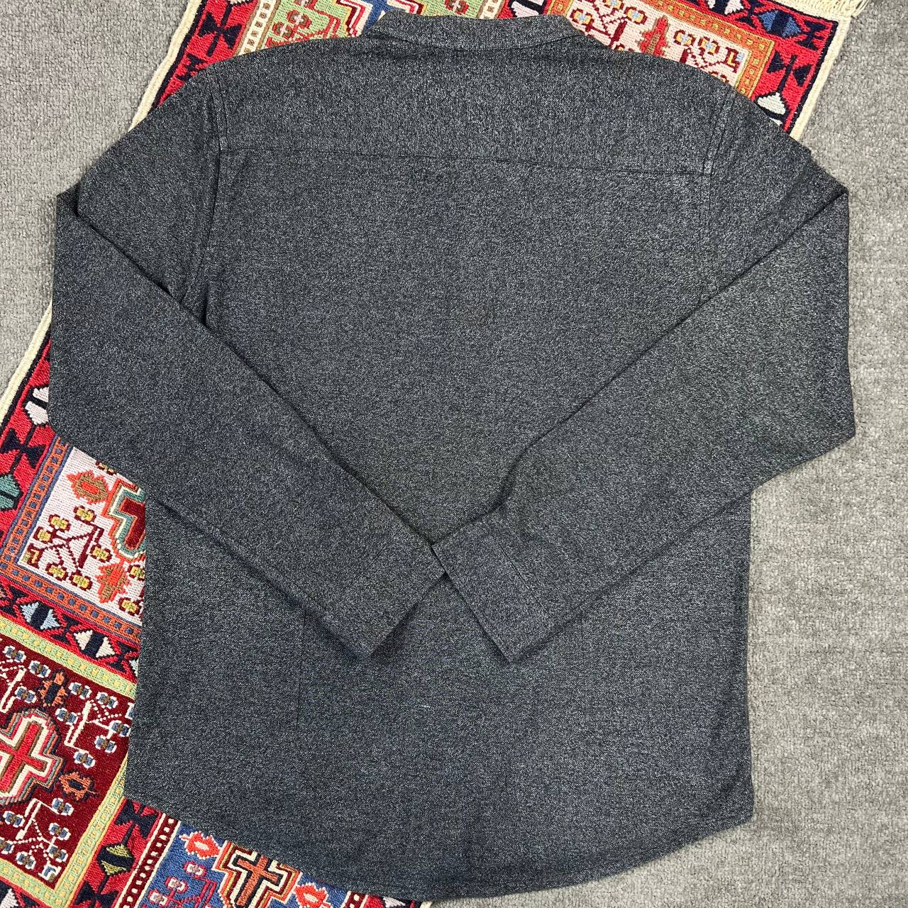 پیراهن مردانه یقه دیپلمات Slim Fit استوک اورجینال| سایز L | استوک مارک باز