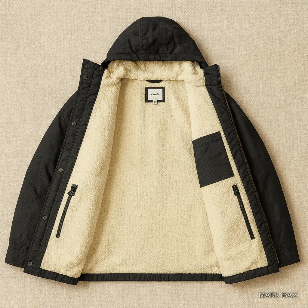 کاپشن استوک اورجینال OLD NAVY مردانه با آستر پشمی | استوک مارکباز