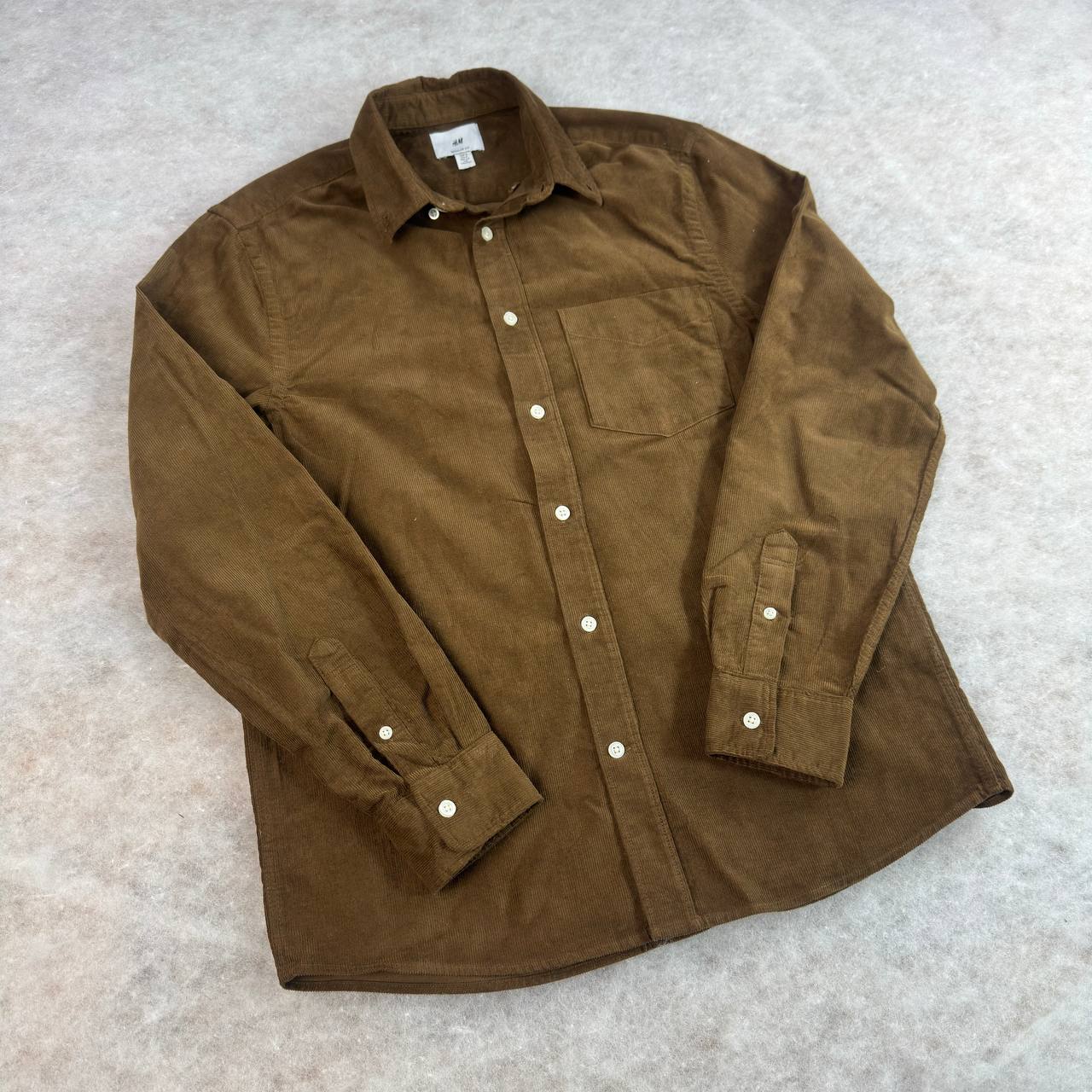 پیراهن کبریتی مردانه H&M استوک اورجینال -سایز S - استوک  مارکباز