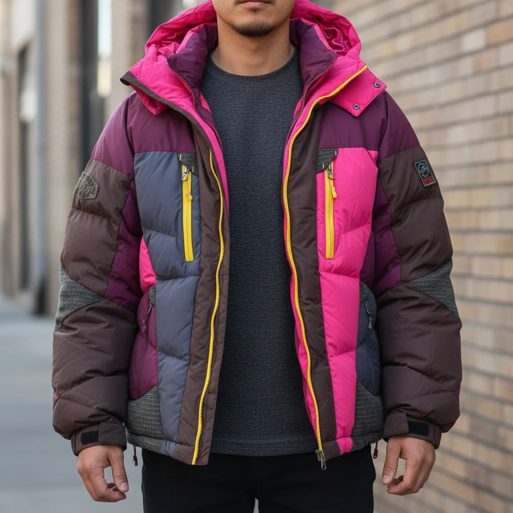 خرید کاپشن پفی اورجینال وینتیج | استوک مارکباز