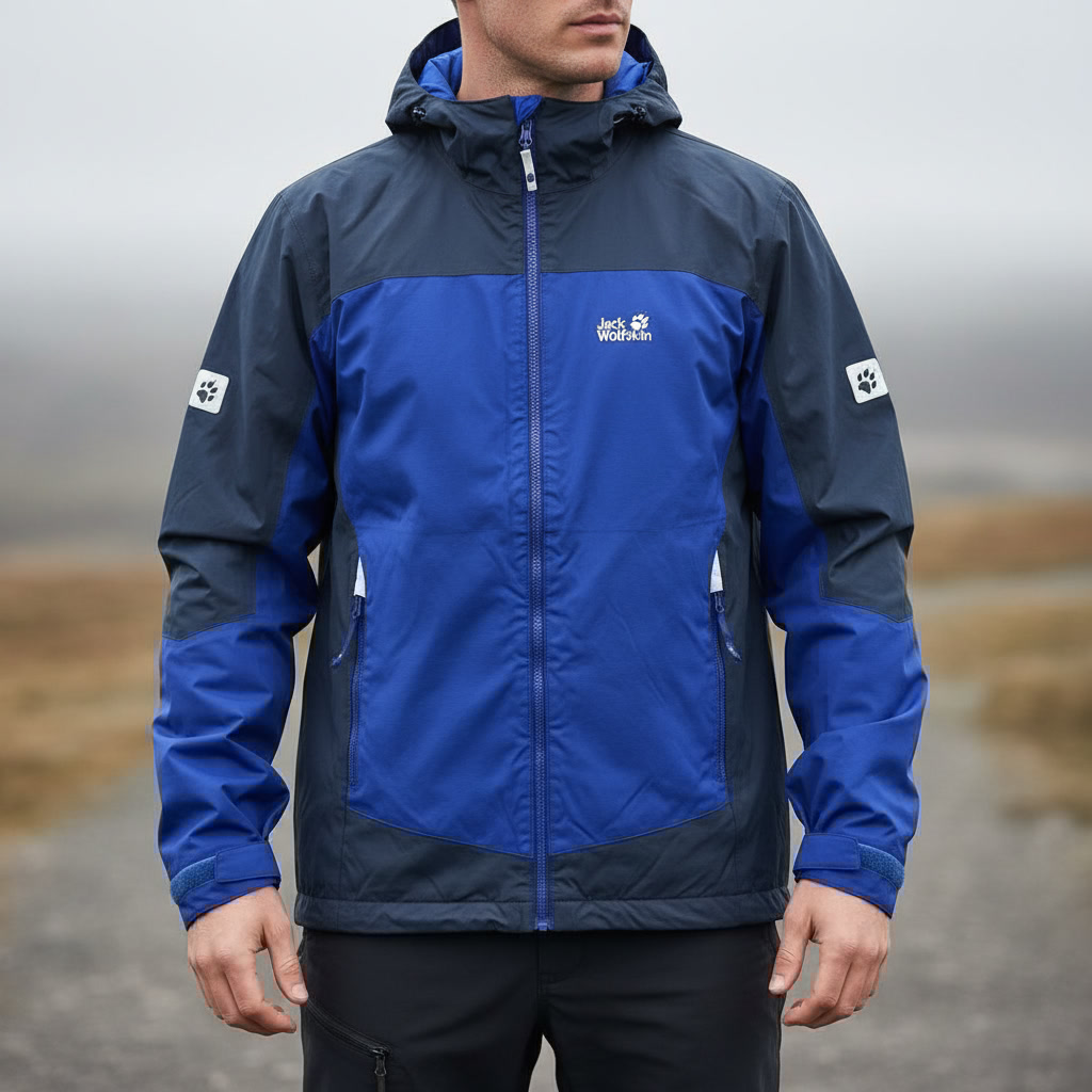 کت سه‌لایه ضدآب Jack Wolfskin مدل 3in1 – اورجینال کوهنوردی  | استوک مارکباز