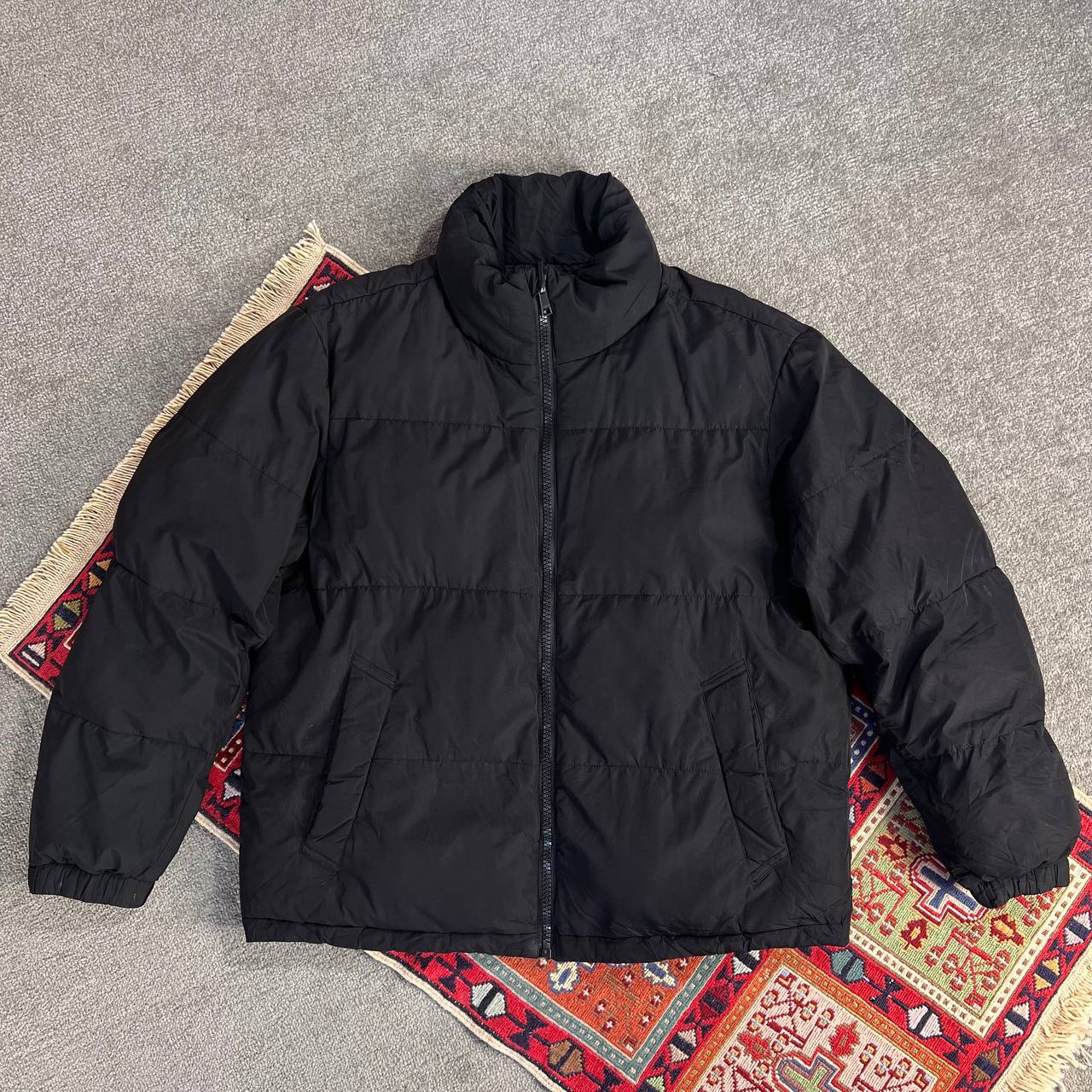 کاپشن پفی الیاف مردانه اورجینال |  سایز لارج |  استوک مارک باز