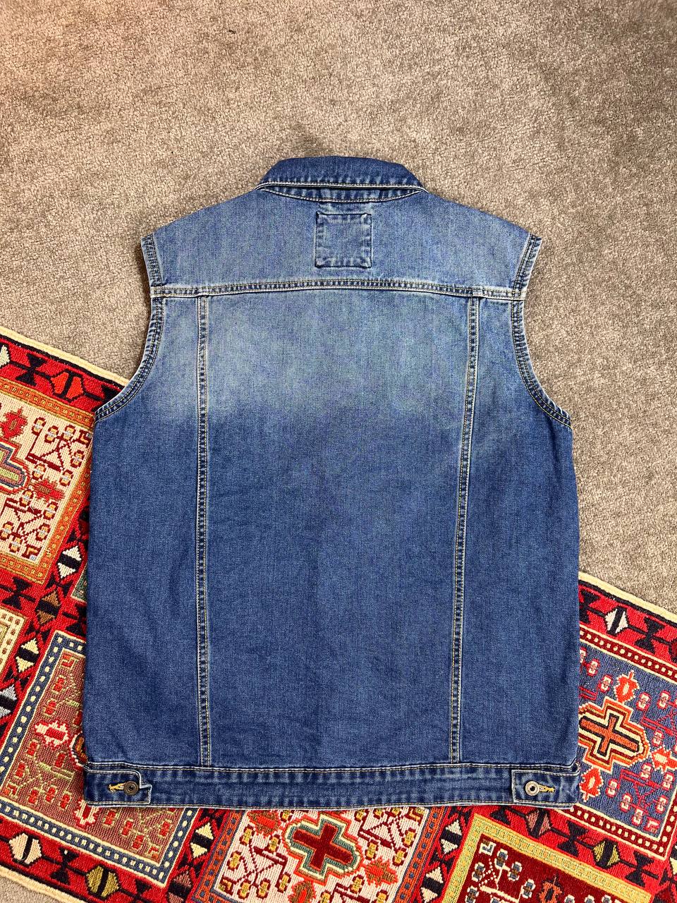 جلیقه جین مردانه و زنانه اورجینال Splash | خرید استوک مارکباز