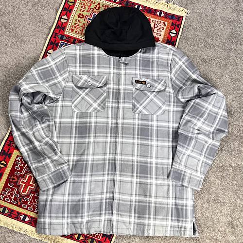 پیراهن پشمی آستر‌دار کلاه‌دار Bench استوک اورجینال | استوک مارک باز