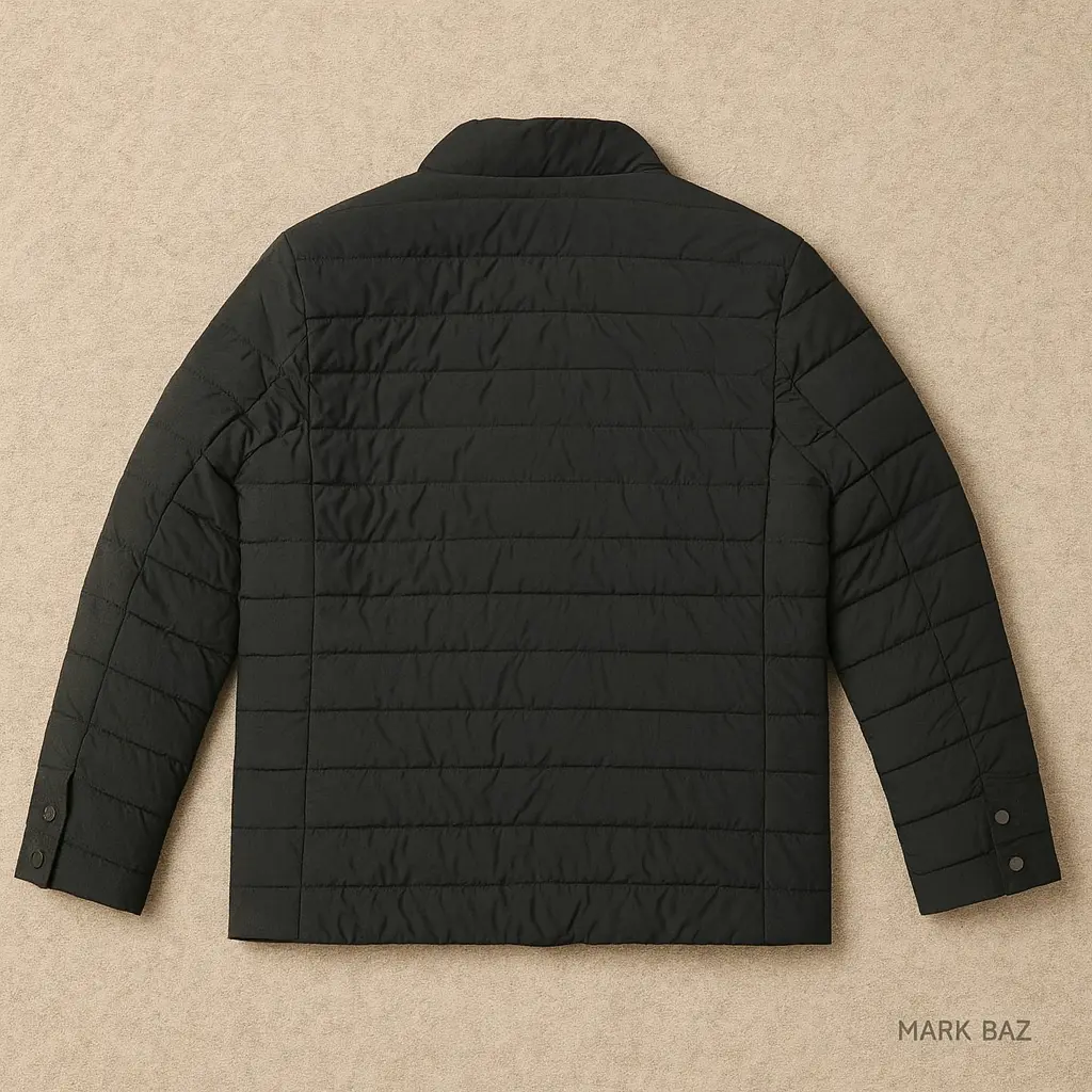 کاپشن پر طبیعی MENEM مردانه | گرم، سبک و اورجینال – استوک مارک باز