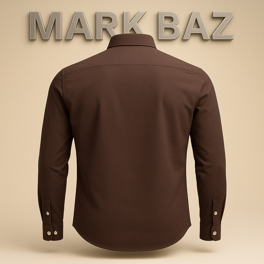 خرید پیراهن مردانه اورجینال Tommy Hilfiger قهوه‌ای | 100% کتان سایز مدیوم با ضمانت اصالت