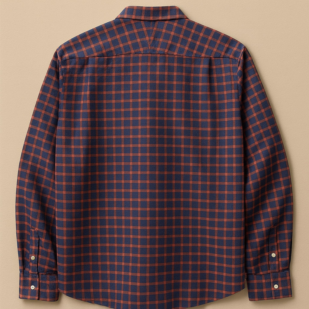 پیراهن مردانه اصل چهارخانه برند Charles Tyrwhitt مدل Classic Fit