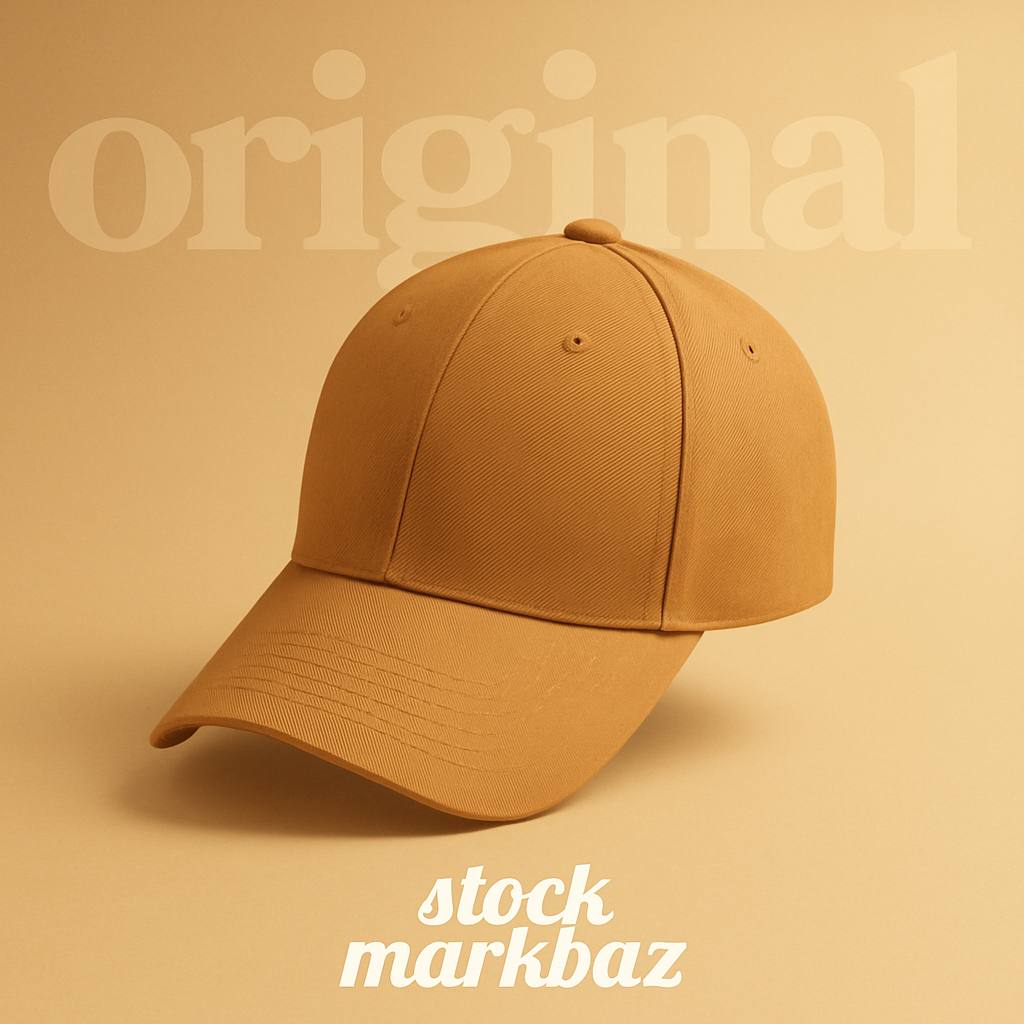 کلاه بیس‌بال اورجینال Harvest آمریکا | رنگ شتری ساده و خاص | استایل مینیمال