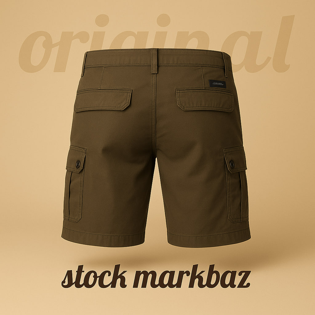 شلوارک کارگو اورجینال Dressmann نروژ | سبک، مقاوم و مناسب استایل‌های تابستانی