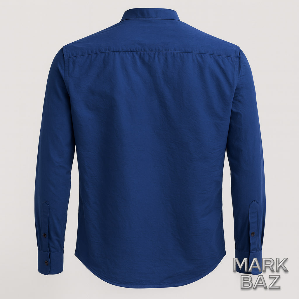 "خرید پیراهن مردانه دگمه مخفی  ZARA MAN با دوخت لوزی‌شکل – سایز میدیوم"