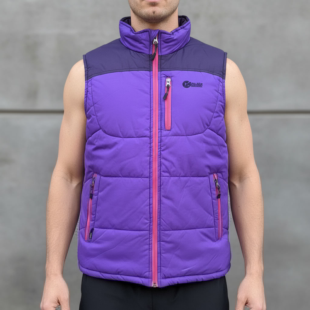 جلیقه پف‌دار زمستانی Climb Mount با آستر پششی چهارخانه