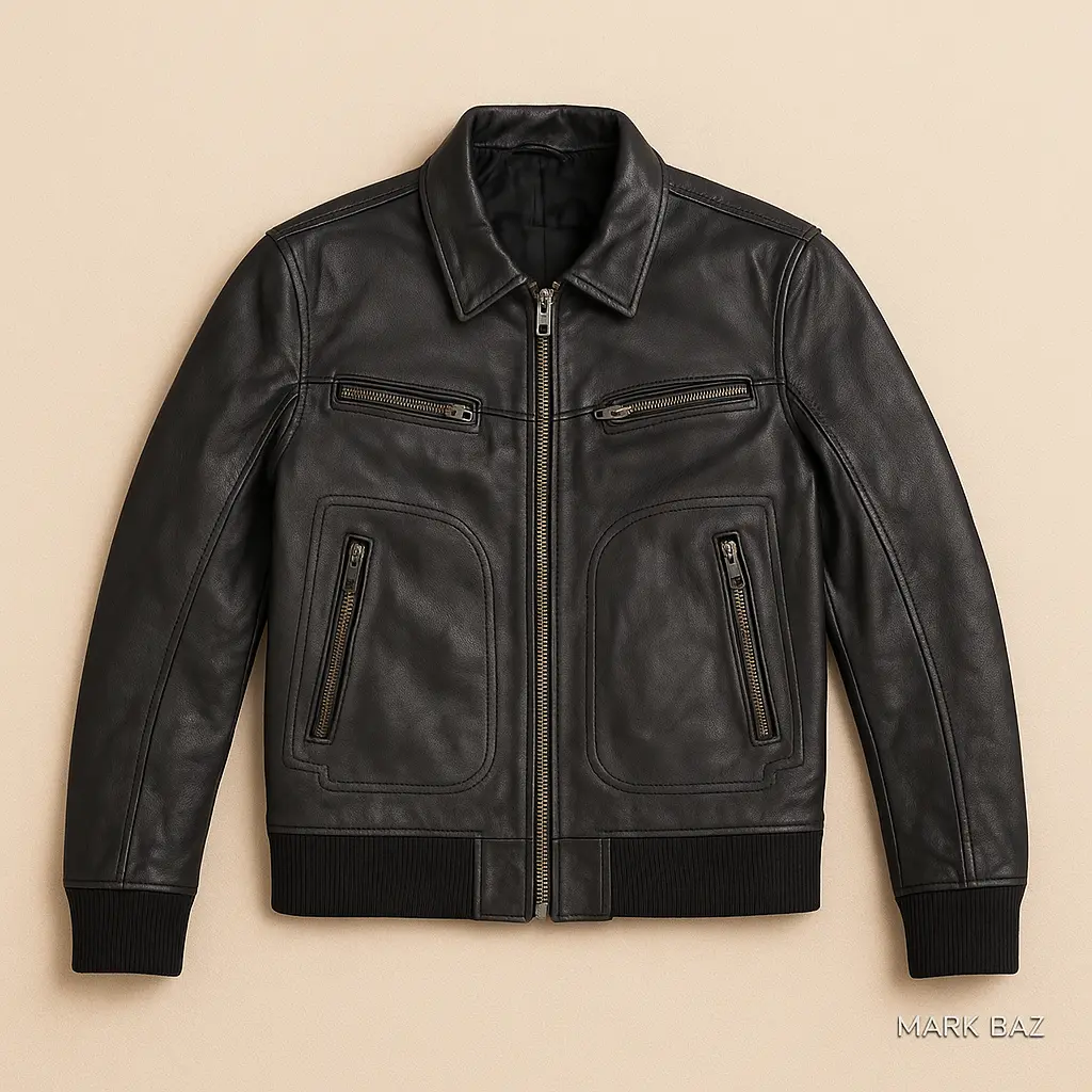 کاپشن چرم اورجینال مردانه و زنانه