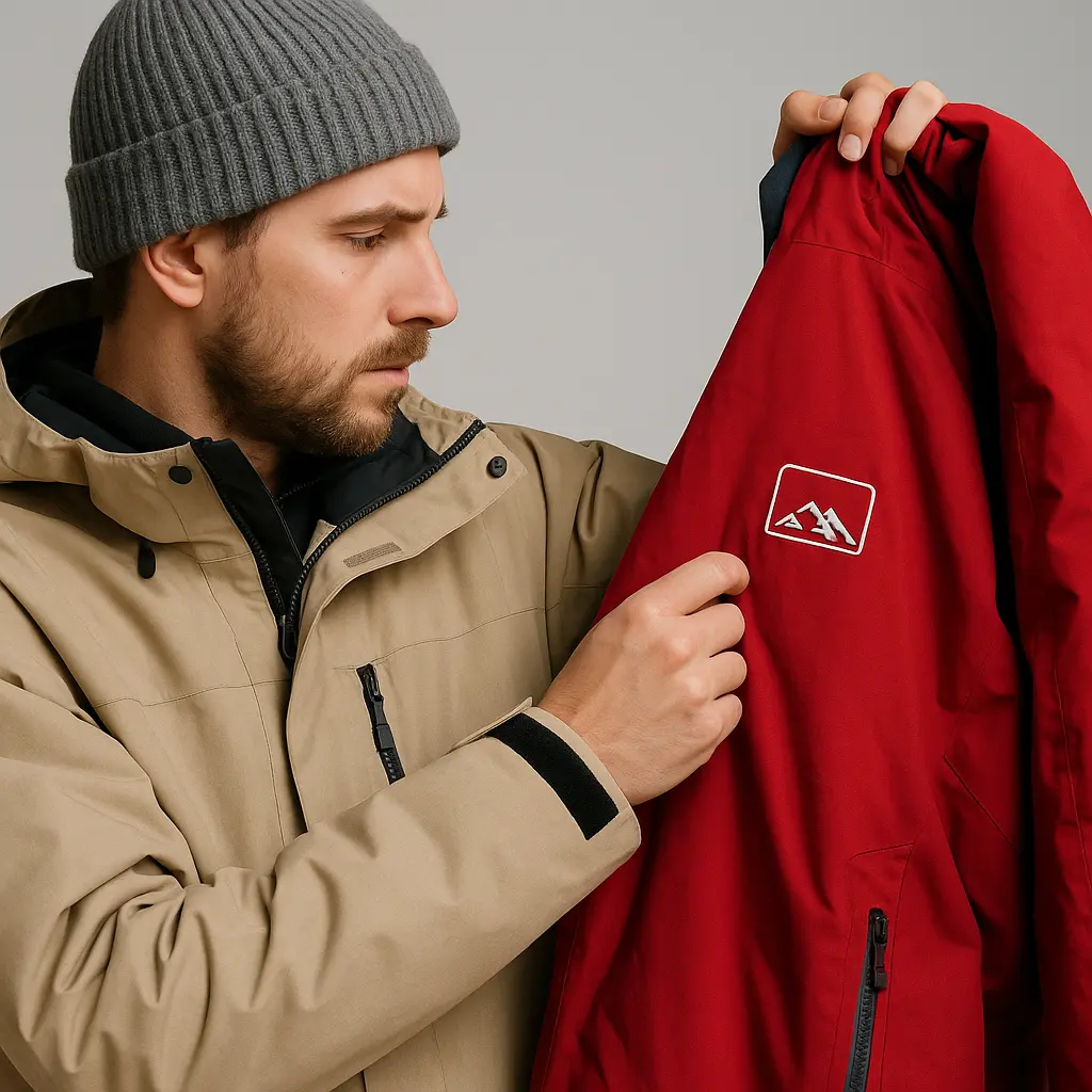 چطور کاپشن اسکی اصل را از مدل‌های چینی تشخیص دهیم؟ راهنمای کامل برای خرید هوشمندانه و اورجینال