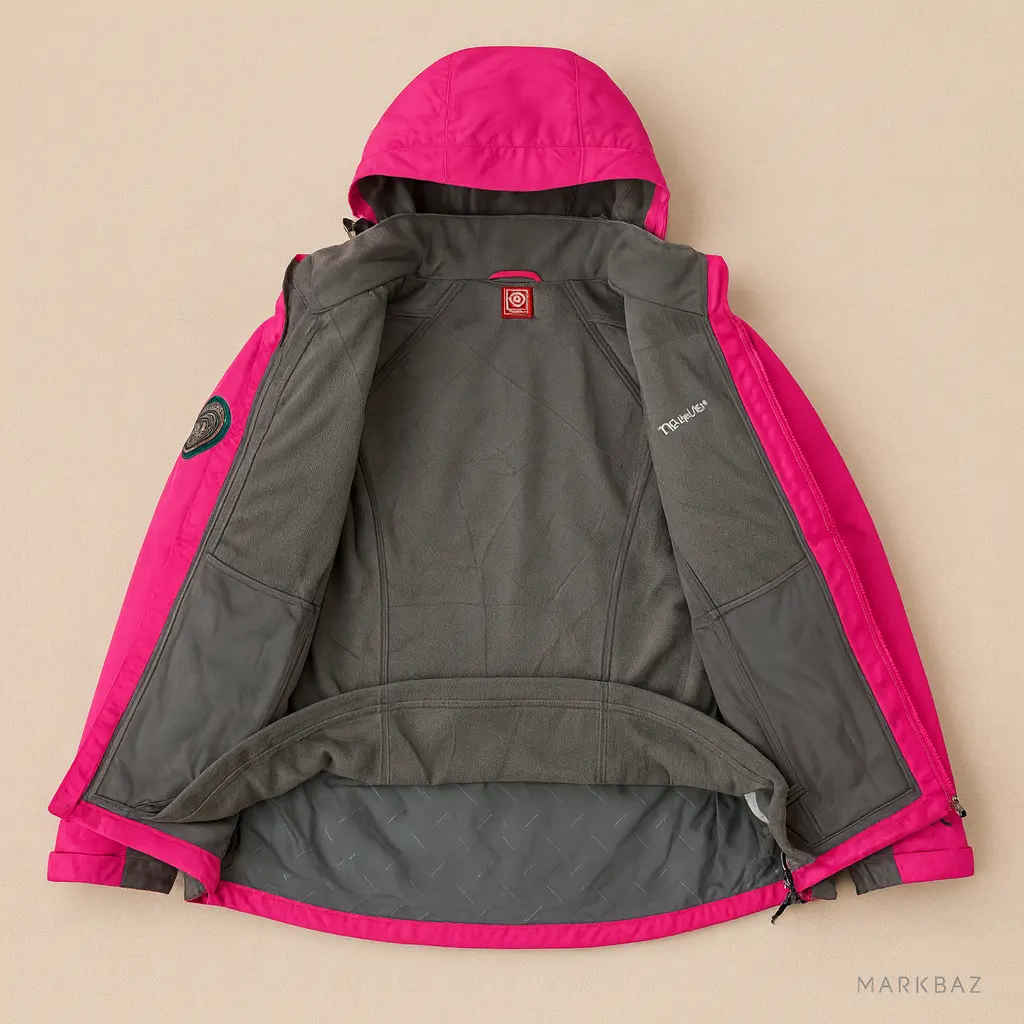 کاپشن کوهنوردی زنانه Toread X-Hero با استر پلار جداشونده و زیپ‌های YKK ژاپنی