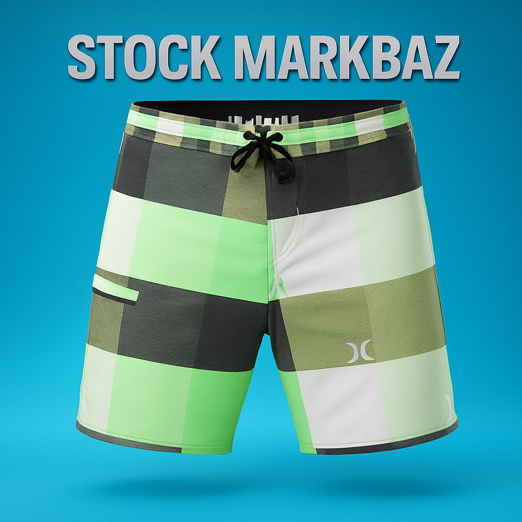 خرید شلوارک هاوایی مردانه اورجینال HURLEY سایز 33 | استوک مارک باز