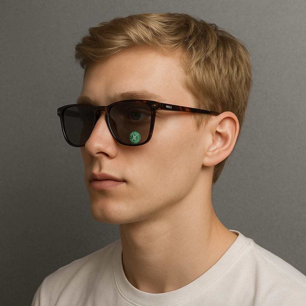 بهترین عینک آفتابی مردانه برند SIX آلمان مدل PLN60 با ضمانت اورجینال