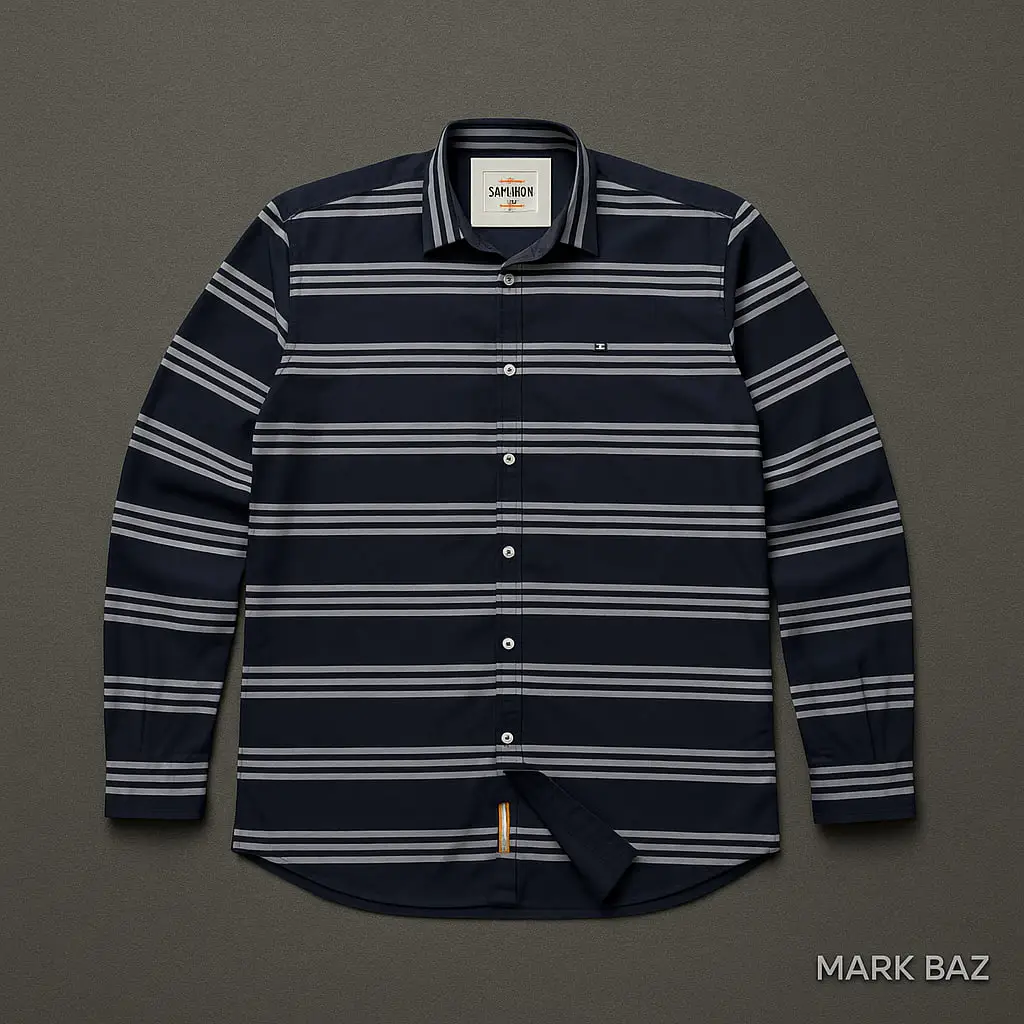 پیراهن پشمی اورجینال سایز بزرگ- استوک مارک باز