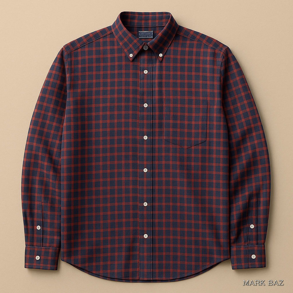 پیراهن مردانه اصل چهارخانه برند Charles Tyrwhitt مدل Classic Fit