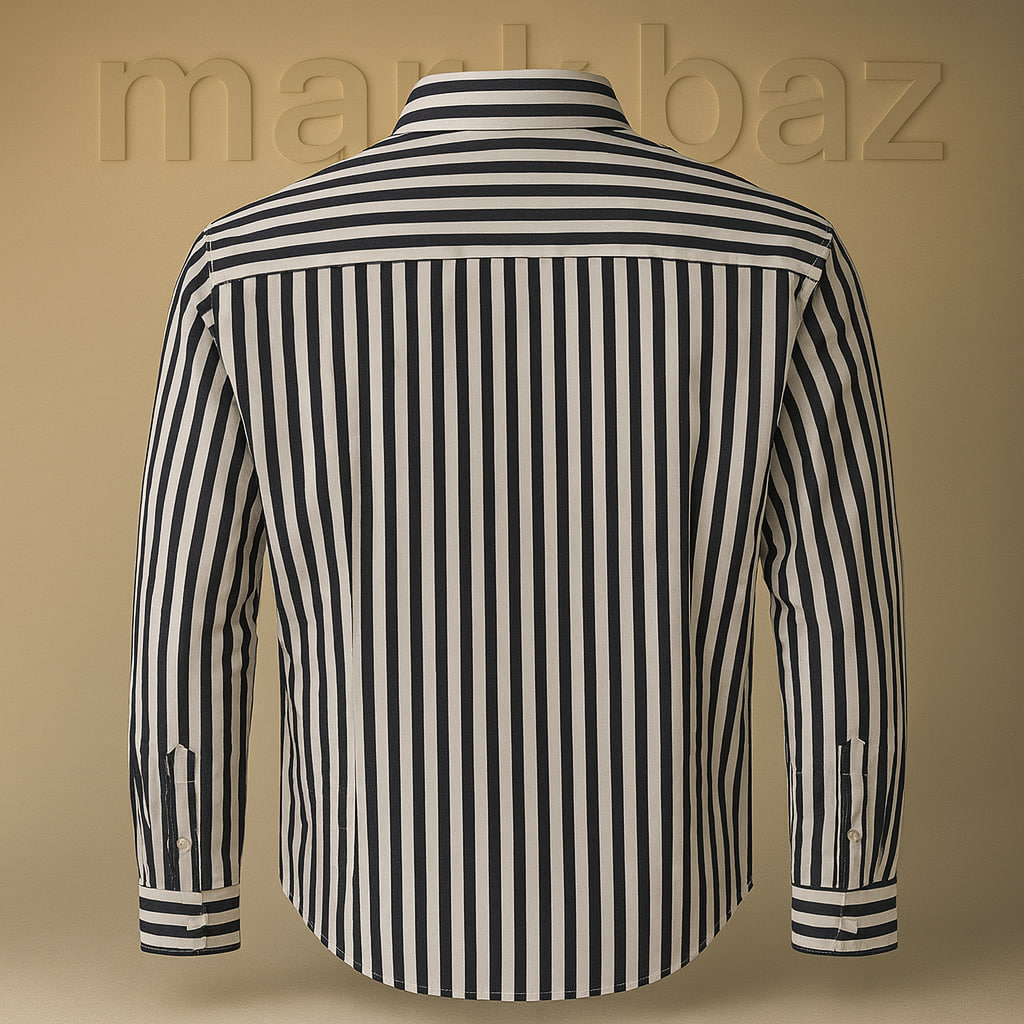 پیراهن آکبند اورجینال مردانه نخی لینن Tate با ضمانت از استوک مارک باز