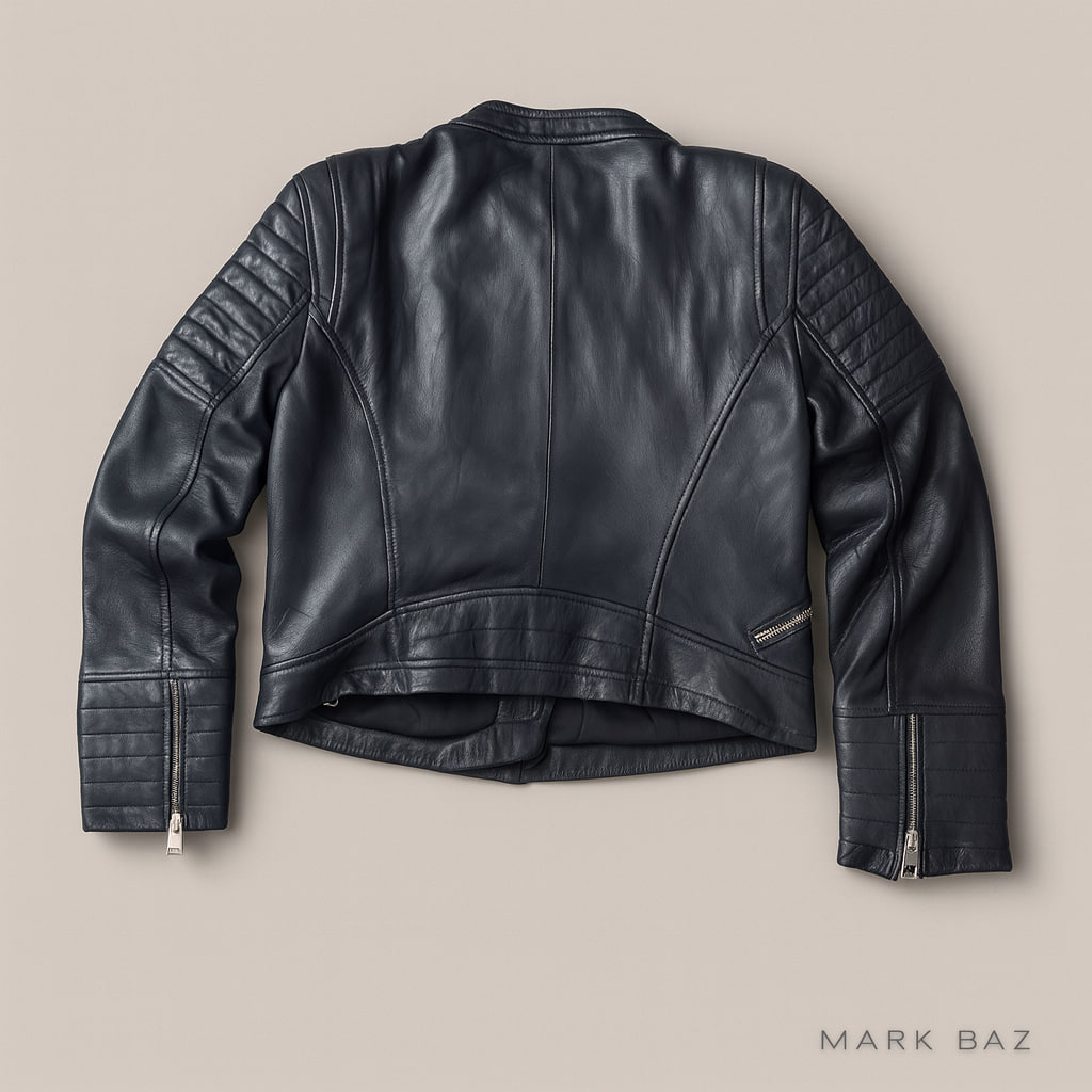 کاپشن چرم اورجینال زارا مدل Biker – ساخت پاکستان