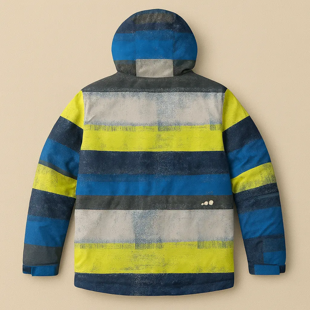 کاپشن اسکی اورجینال Wed’ze مدل FREE 300 STRIPE با تن‌خور عالی و ضد‌باد و باران