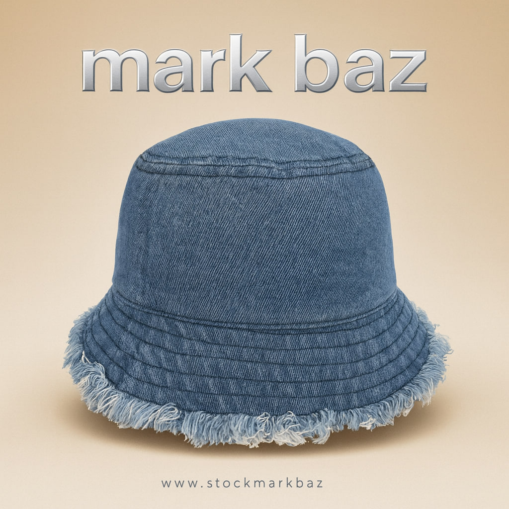 خرید کلاه باکت جین زنانه H&M (لاین DIVIDED) اورجینال | استوک مارک باز