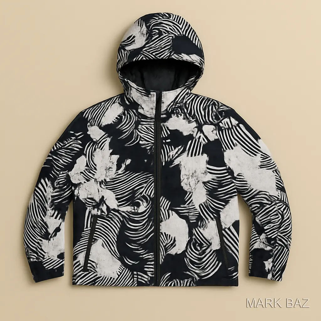 کاپشن بادگیر مردانه JACK & JONES مدل C LIBYA JACKET ضدآب