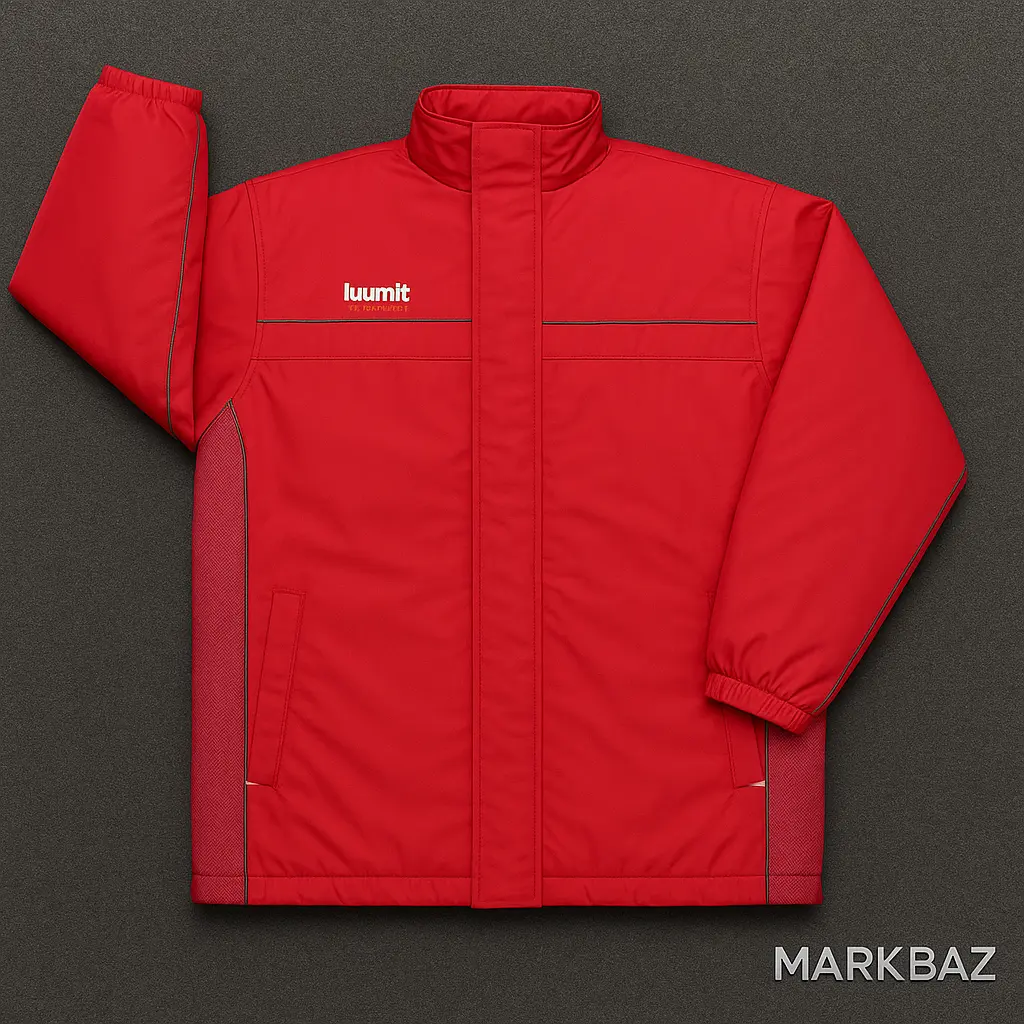 کاپشن اسپرت قرمز مردانه Luanvi اورجینال سایز XL