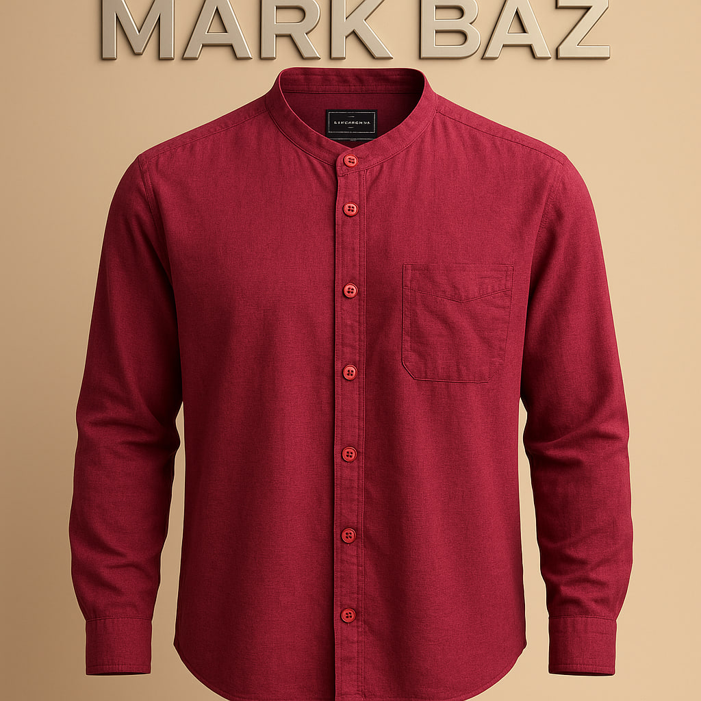 خرید پیراهن نخی مردانه یقه دیپلمات Marco Donateli ایتالیا – اورجینال و شیک -بهترین انتخاب برای استایل نیمه رسمی