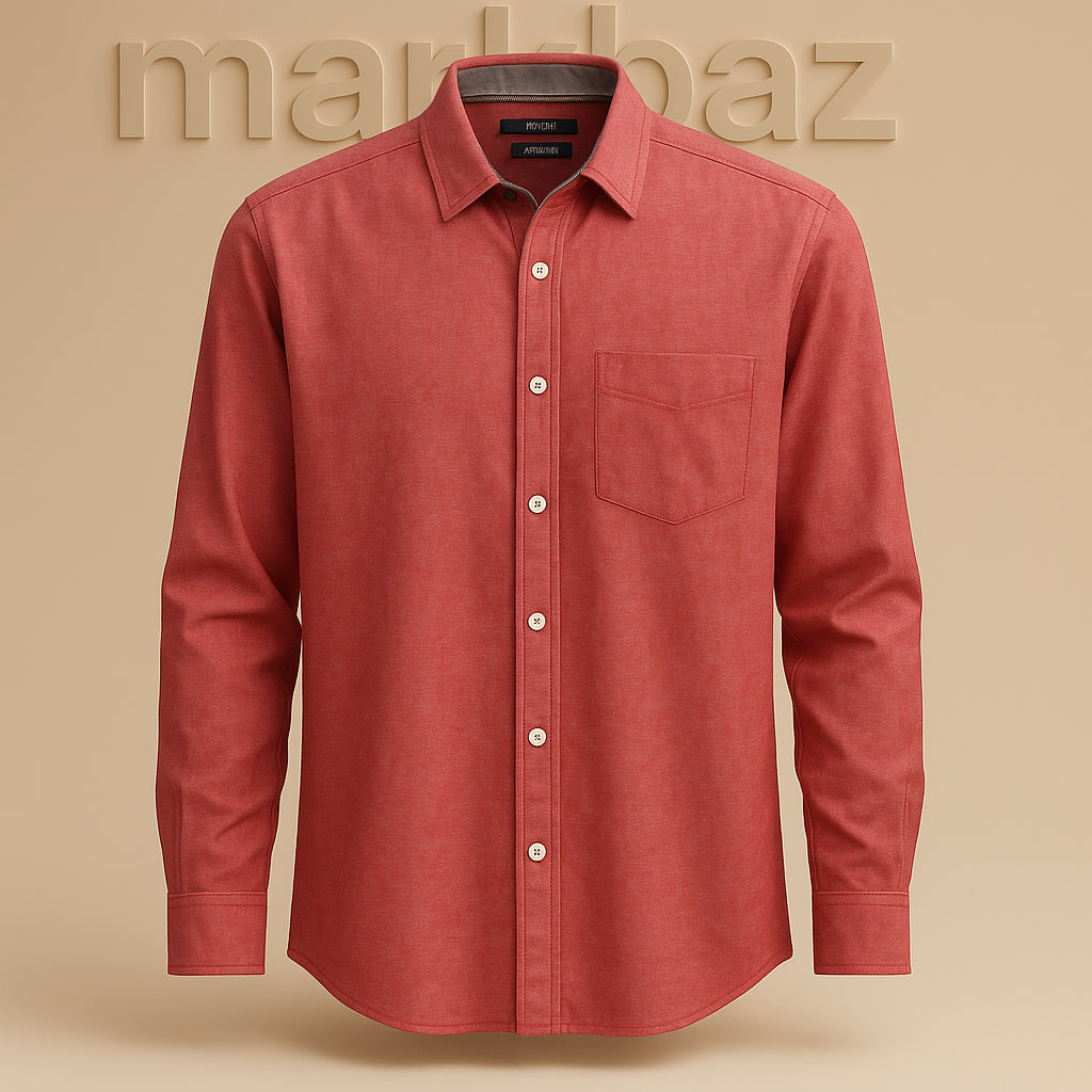 پیراهن کنفی-لینن مردانه Hattric مدل Modern Fit | اورجینال آلمانی با ضمانت اصالت و رنگ خاص