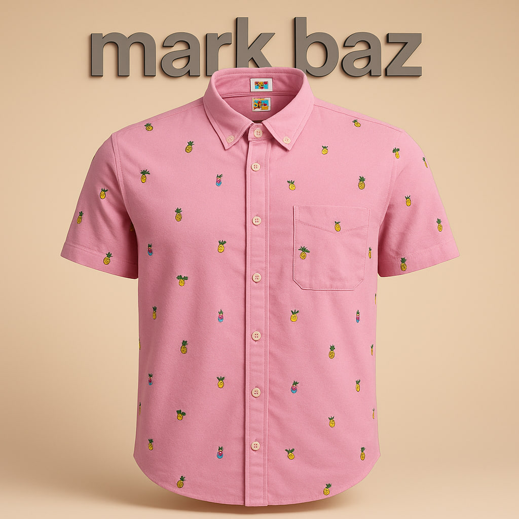 پیراهن مردانه اورجینال URBAN HERITAGE FESTIVAL نخی آستین کوتاه – ساخت بنگلادش (XL)