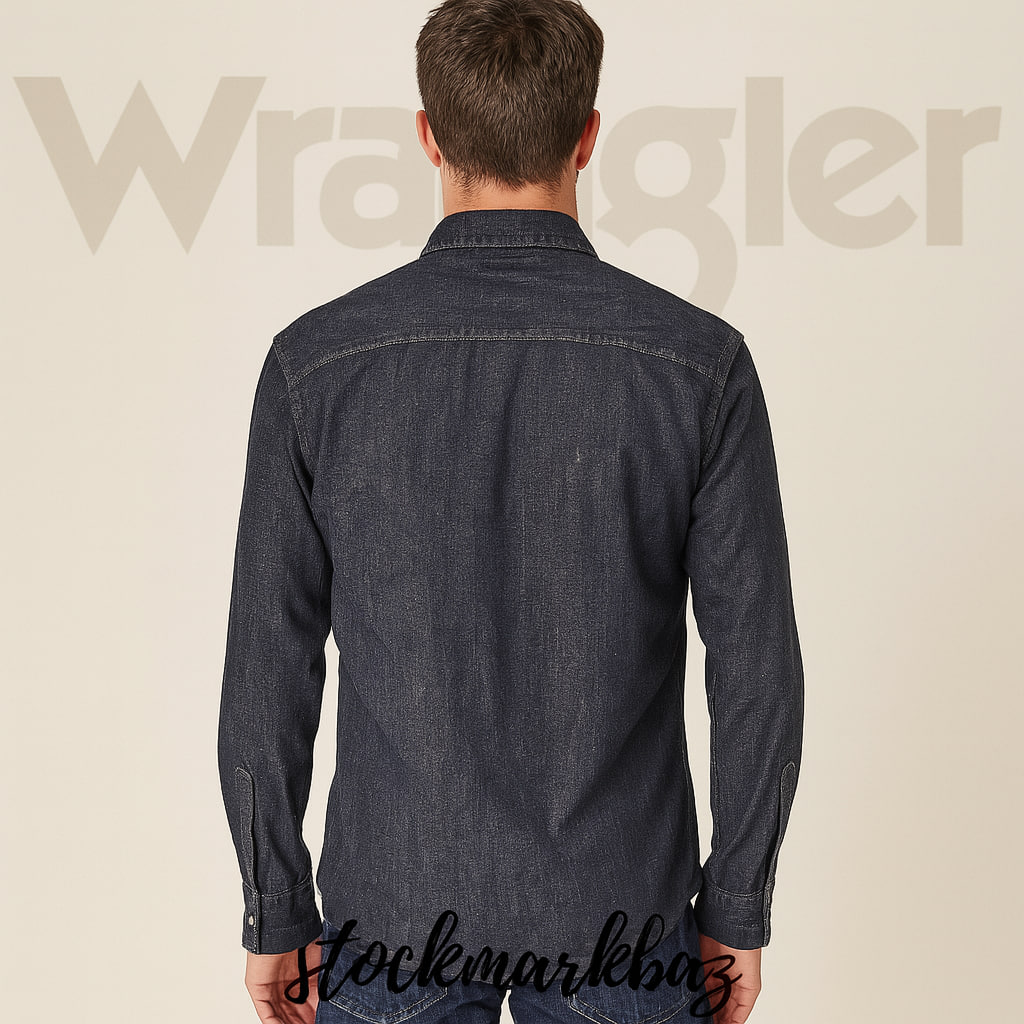 پیراهن جین مردانه استوک اورجینال از برند رانگلر