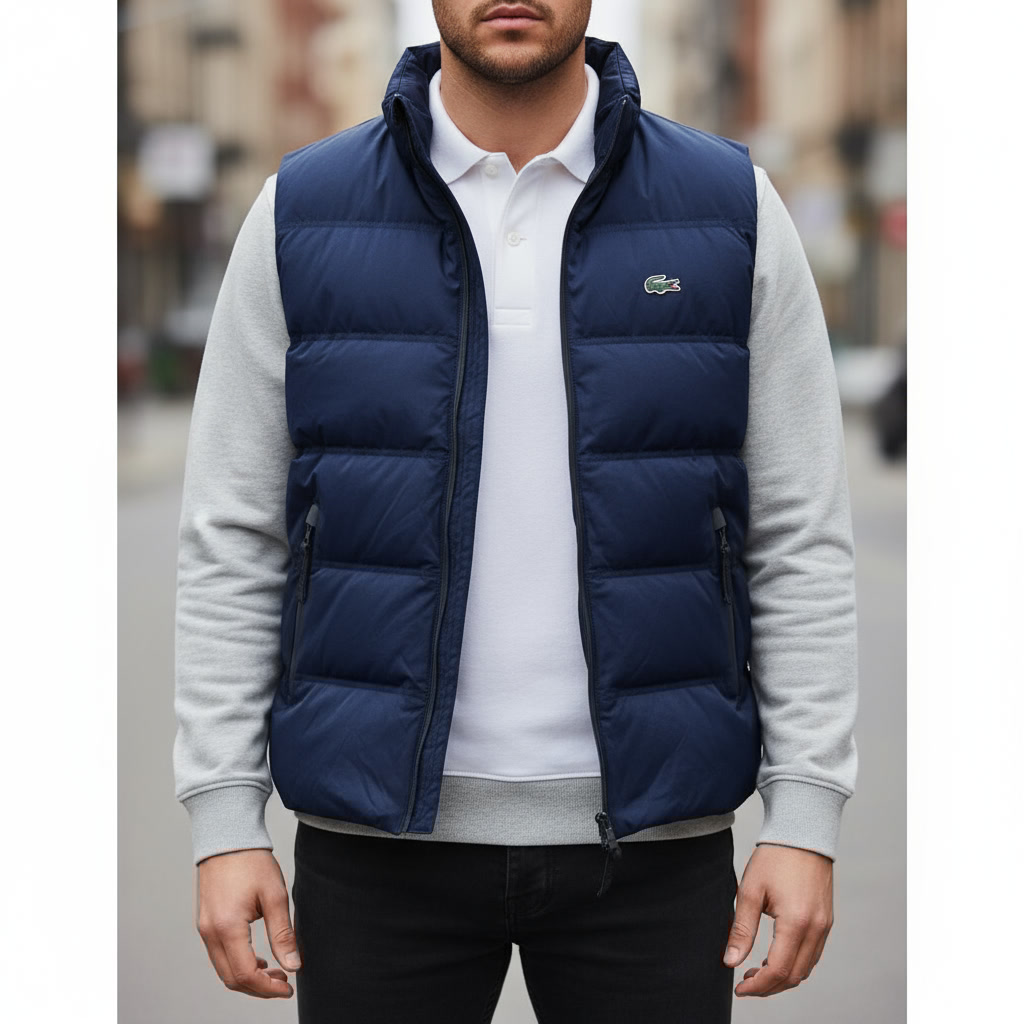 پافر لاکوست اورجینال با پر طبیعی