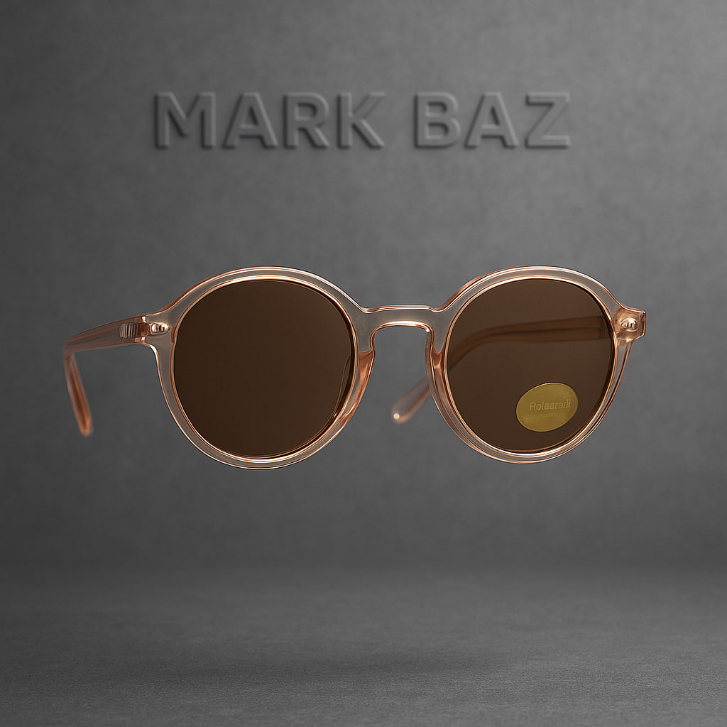 «عینک آفتابی اورجینال یونی‌سکس Six مدل PP24 با فریم عسلی و عدسی پلاریزه UV400»