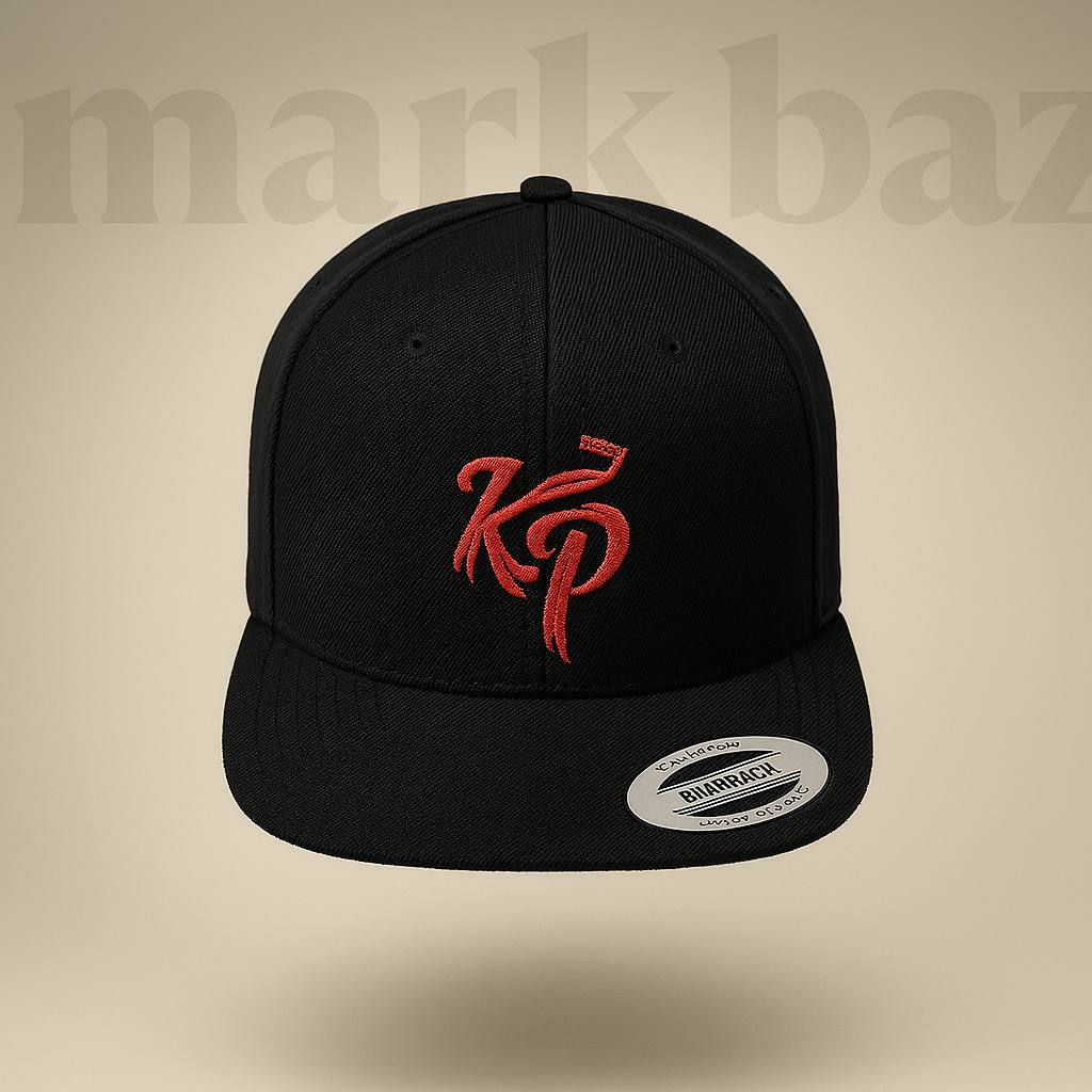 کلاه اسنپ بک اورجینال YUPOONG مدل KP مشکی | ساخت بنگلادش با گلدوزی برجسته