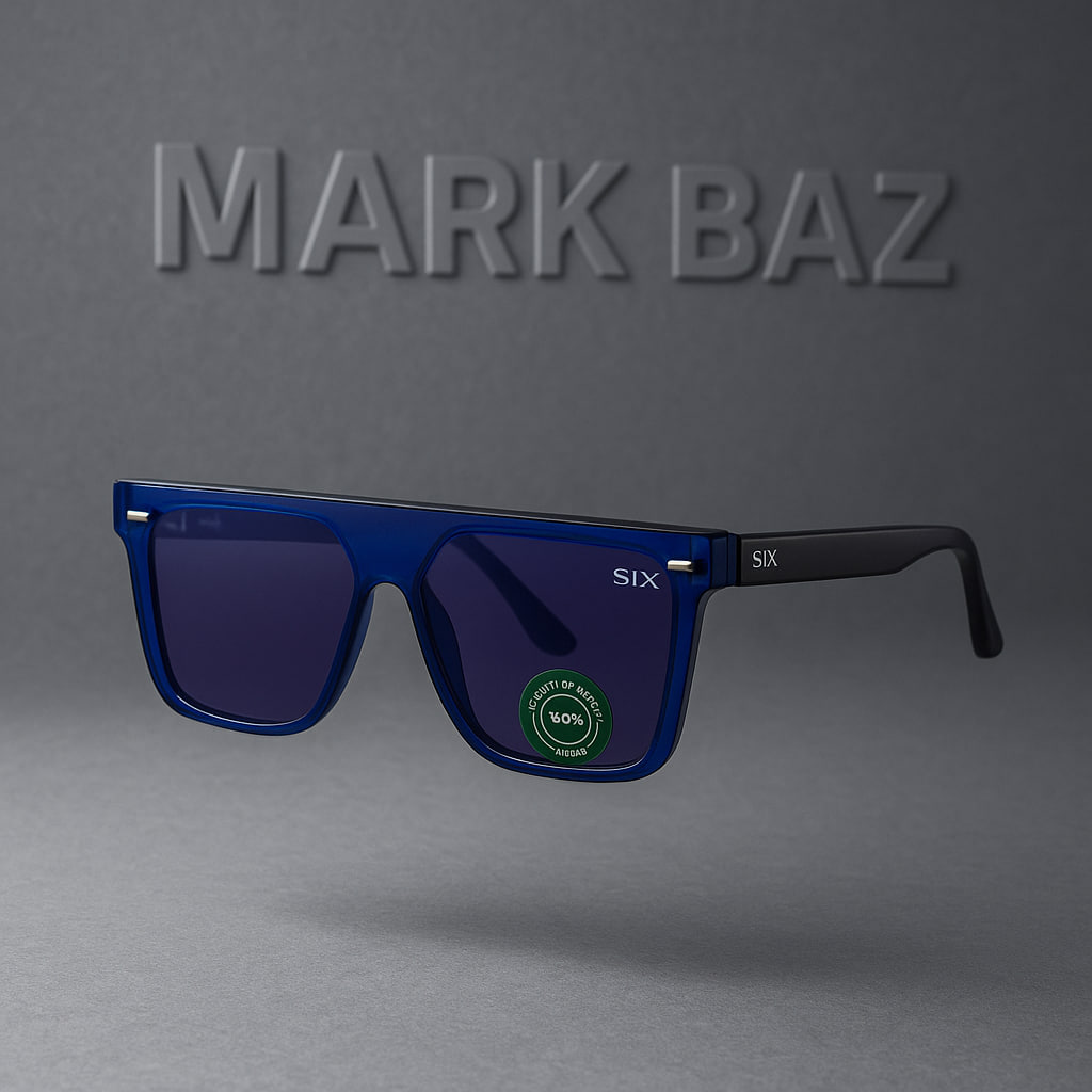 خرید عینک آفتابی مردانه برند SIX آلمان مدل PLN95 با ضمانت اورجینال
