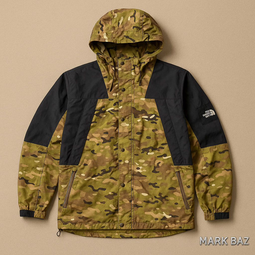 بادگیر چریکی اصل The North Face مدل تکسینگ ضدباد