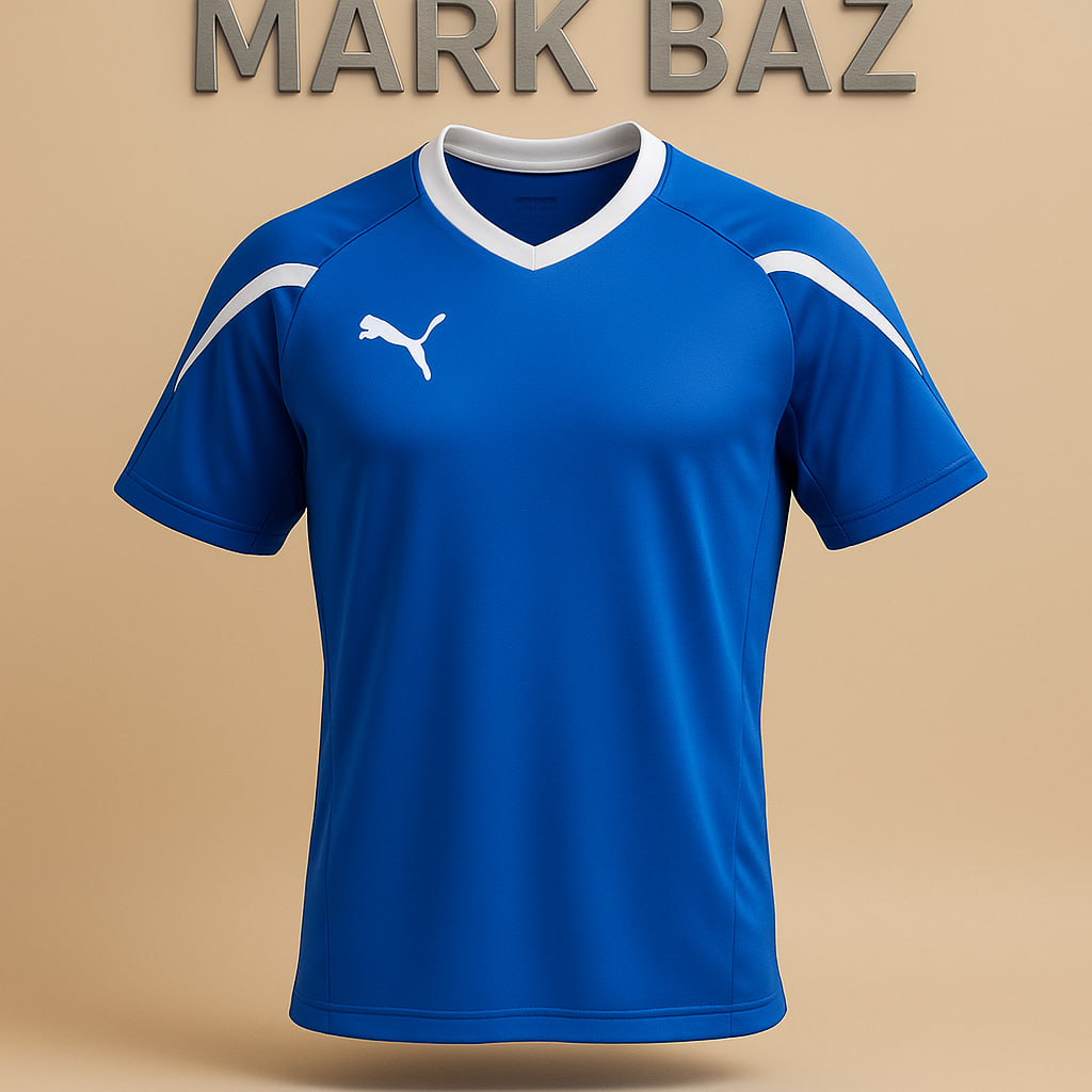 تیشرت ورزشی اورجینال پوما آلمان مردانه مدل سوزنی آبی سایز XL ساخت کامبوجیا با ضمانت اصل و در حد آکبند | فروشگاه استوک مارک باز