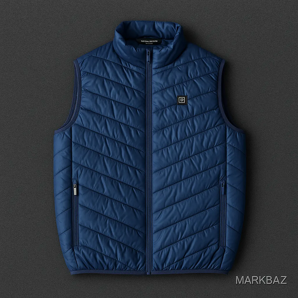 "جلیقه گرم‌کن برقی USB مردانه زنانه – سبک، ضدباد و قابل تنظیم در سه حالت دما"