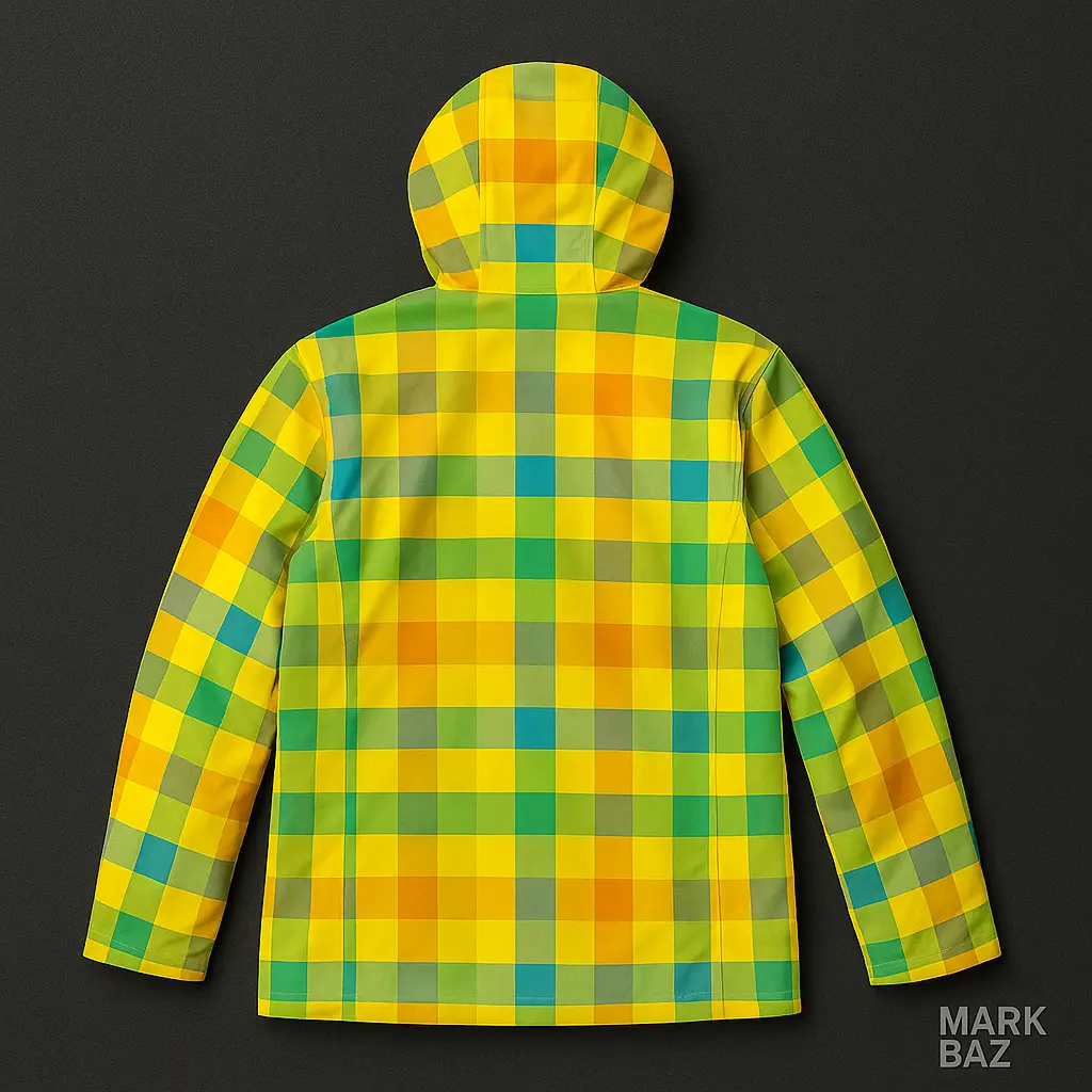 کاپشن اسکی چهارخانه رنگی Circus مردانه و زنانه –استوک اورجینال