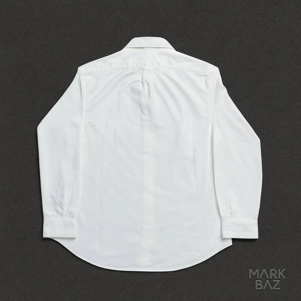 پیراهن مردانه پولو Ralph Lauren سفید Slim Fit Oxford اورجینال