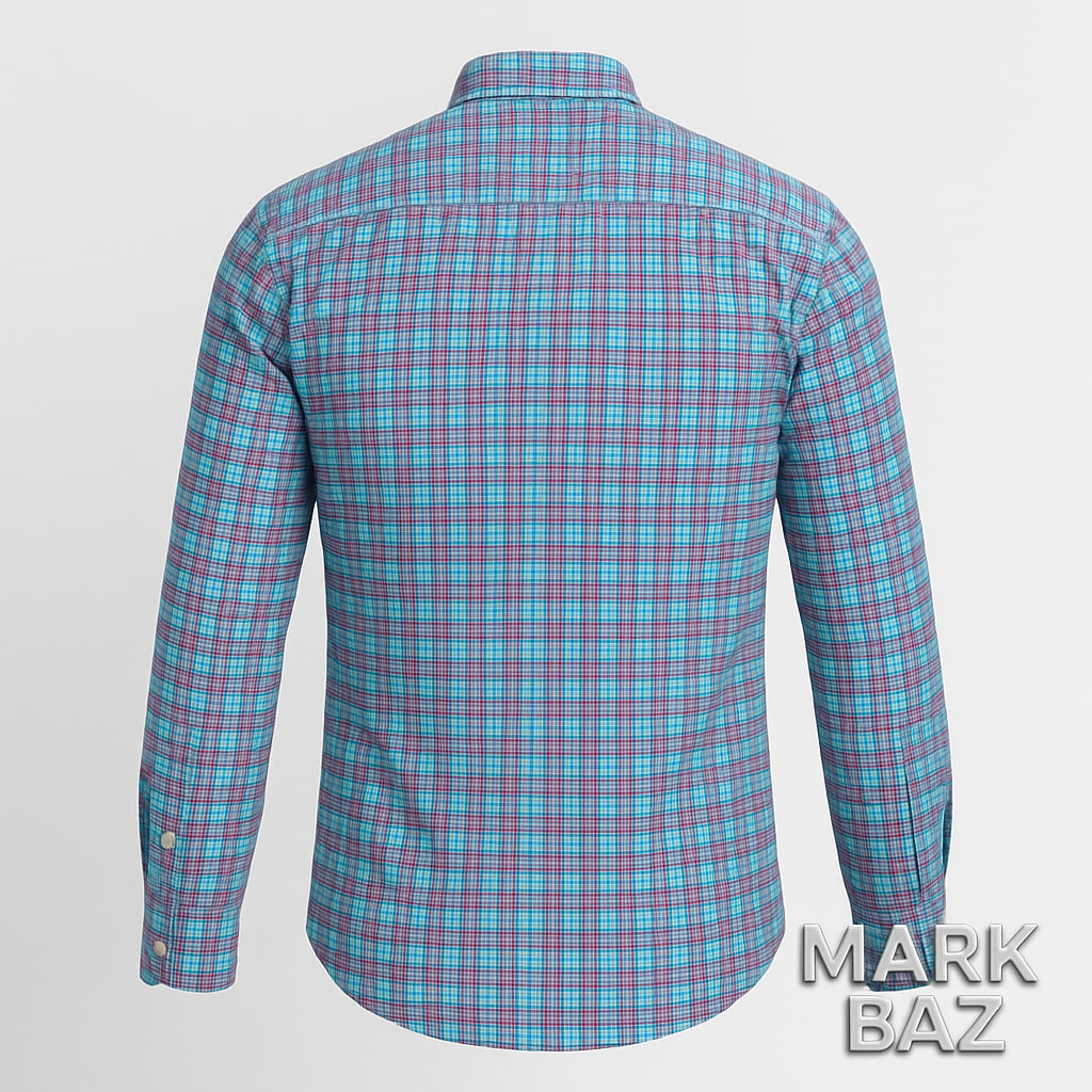 خرید پیراهن مردانه چهارخانه پولو POLO اصل | آستین بلند کتان 100٪ اورجینال ساخت هند با ضمانت اصالت – سایز لارج (L) تک‌سایز و خاص